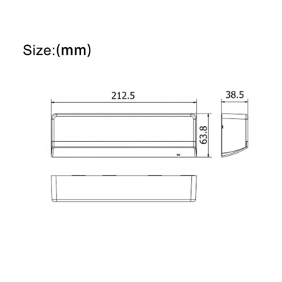 acessórios automáticos da porta de 3m, detector de movimento da micro-ondas de 30V YS109