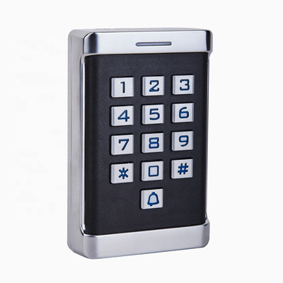 Teclado numérico impermeável da caixa RFID 125khz do metal para o sistema da fechadura da porta autônomo com 2000 usuários