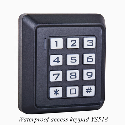 O teclado numérico impermeável do controle de acesso do auto teclado numérico IP68 RFID 125khz da porta codificou os sistemas da entrada de porta autônomos com os 2000 usuários