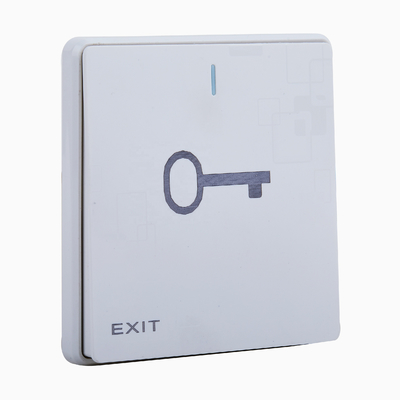 Interruptor de botão de plástico com indicadores luminescentes para abertura automática da porta